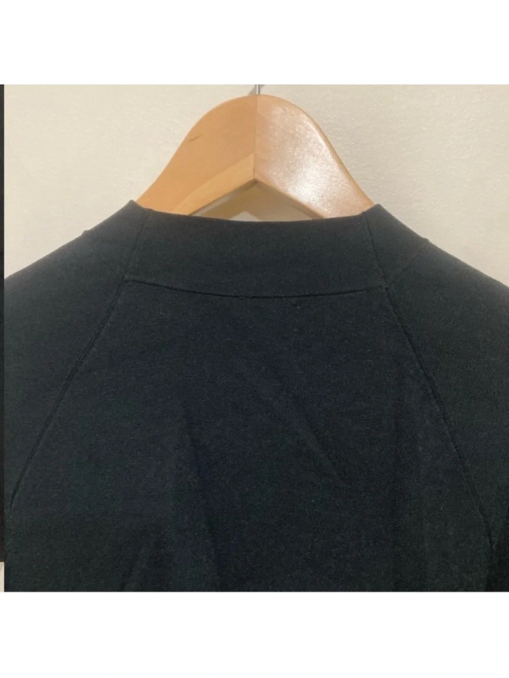 Acne Studios Olympia Zip Up Knit Jacket Size Small Black - Picture 9 of 10